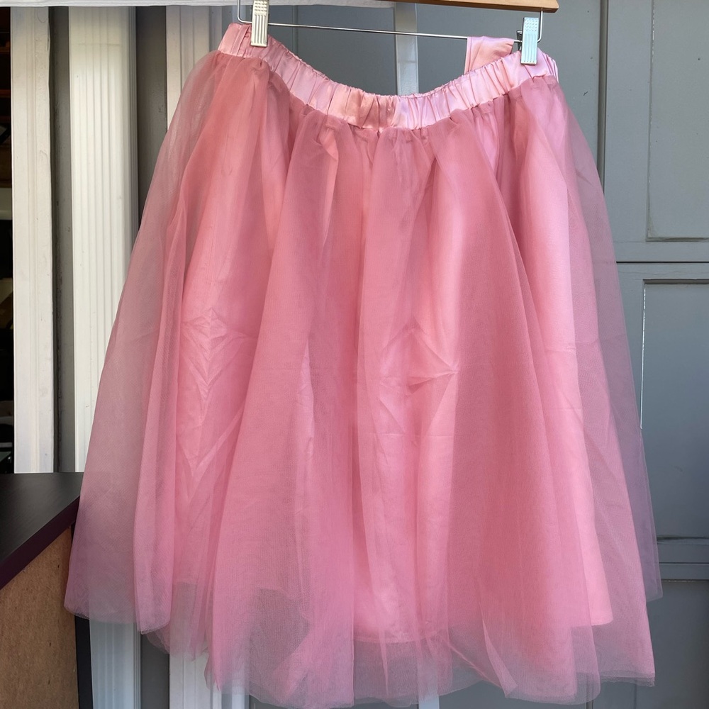 Fun Pink Tulle Skirt